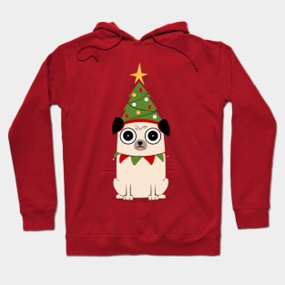 It's Christmas for Pug's sake Hoodie